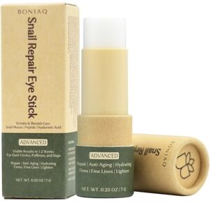 NIB BONIAQ Advanced Snail Repair Eye Stick Brightening & Tightening